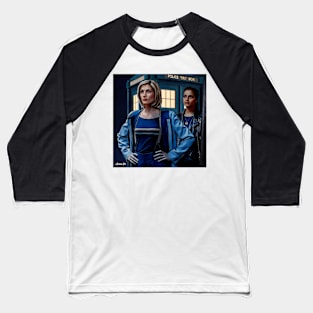 13th doctor / thasmin power couple Baseball T-Shirt